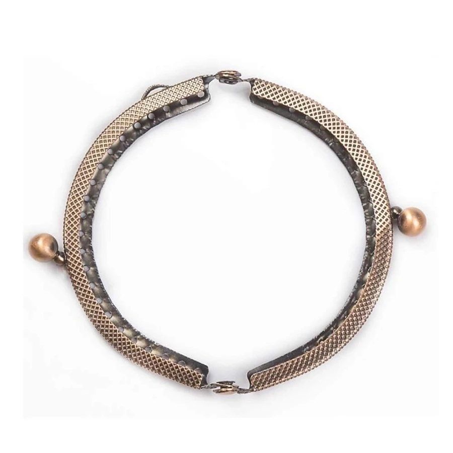 Металлический кошелек из 5 предметов рамка с застежкой-поцелуем сумка для монет