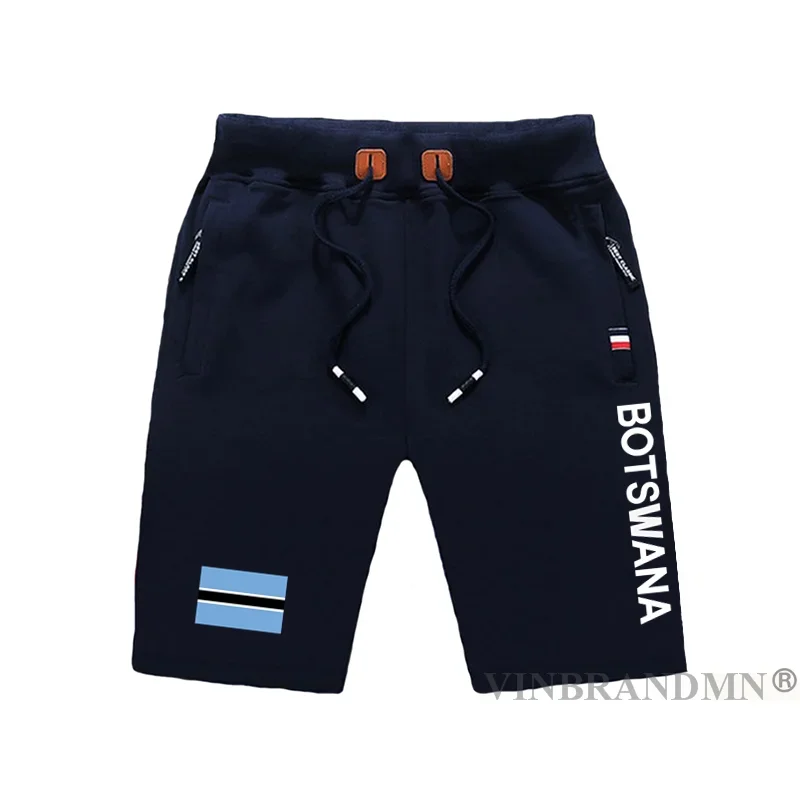 Ботсвана Бэтцуна мужские шорты пляжные с флагом для тренировок на молнии