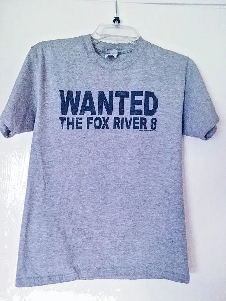 Тюремный перерыв Оригинальный ТВ сериал 2005 требуется Fox River 8 серая S футболка