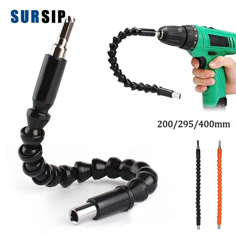 Купи Flexible Cardan Shaft Electric Drill Screwdriver Bit Universal Snake Hose Cardan Shaft Connection Soft Extension Rod Link за 178 рублей в магазине AliExpress