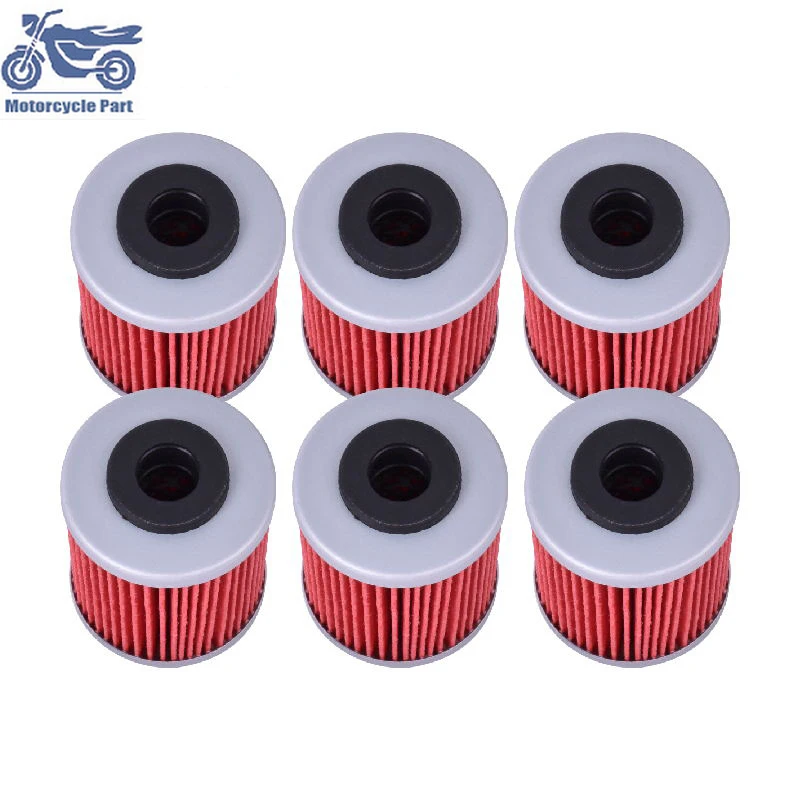 

1/4/6 pcs Oil Filter For Husqvarna 701 Enduro Supermoto Vitpilen 2016-19 For 690 Duke SMC Enduro Rally Factory Replica 2007-19