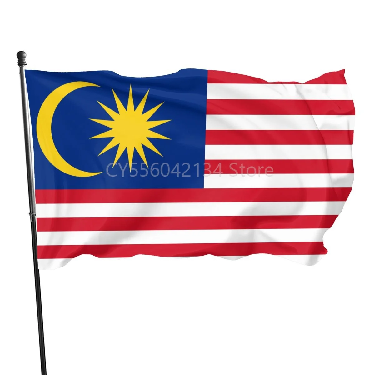 

Malaysia Flag Themed Welcome Party Outdoor Outside Decorations Ornament Picks Home House Garden Yard Decor