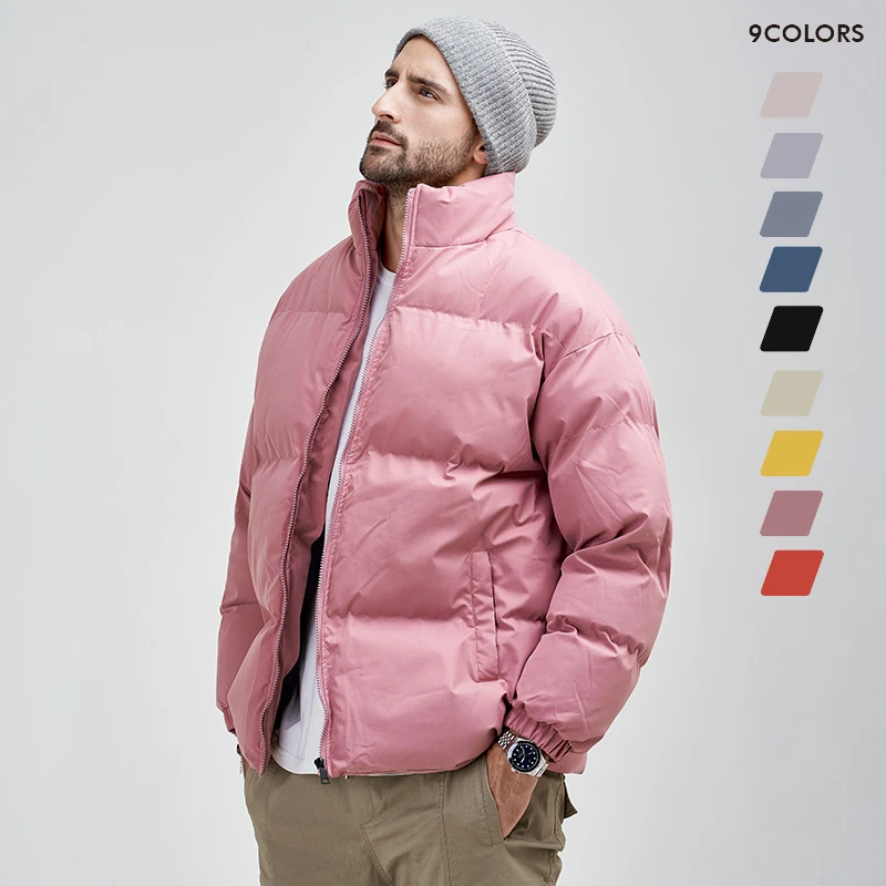 

Men Winter Padded Jacket Keep Warm Thicken Coat 8XL 2022 Winter New High Street All-match Hip Hop Loose Fashion Warm Parka Male