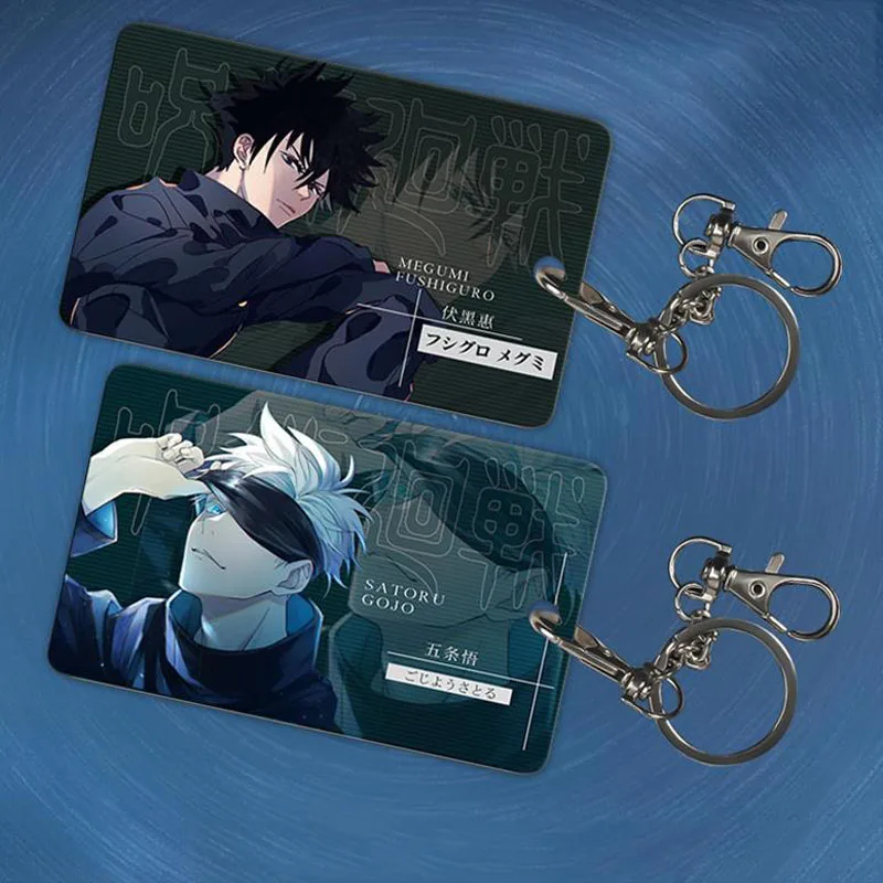 

Новинка, 1 шт., чехол с рисунком из аниме «джутсу», «автобус», «банковские карты», школьная карта, чехол с подвеской, брелки, игрушки, подарки н...