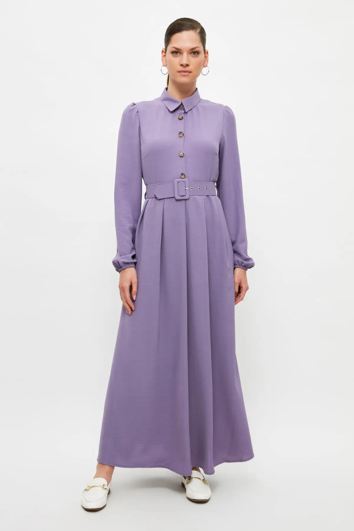

Trendyol Shirt Collar Dress TCTSS21EL4035