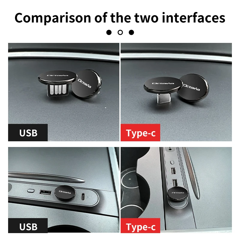 USB-флеш-накопитель для Skoda Octavia Rapid Kodiaq Karoq Fabia Kamiq Superb Yeti Scala