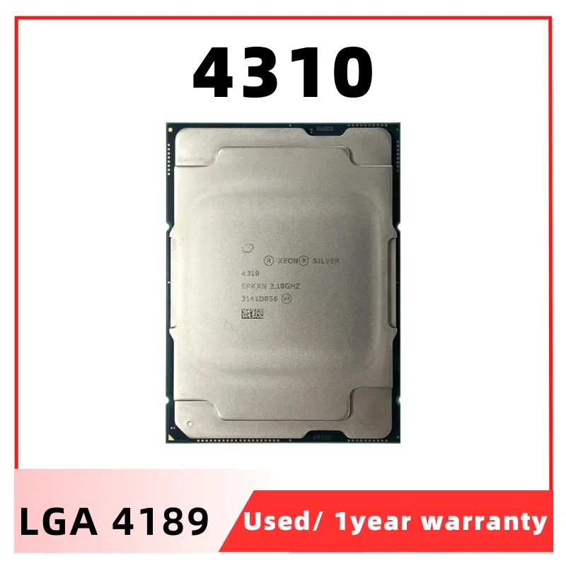 

Процессор Xeon Silver 4310, 12 ядер, 2,10 ГГц