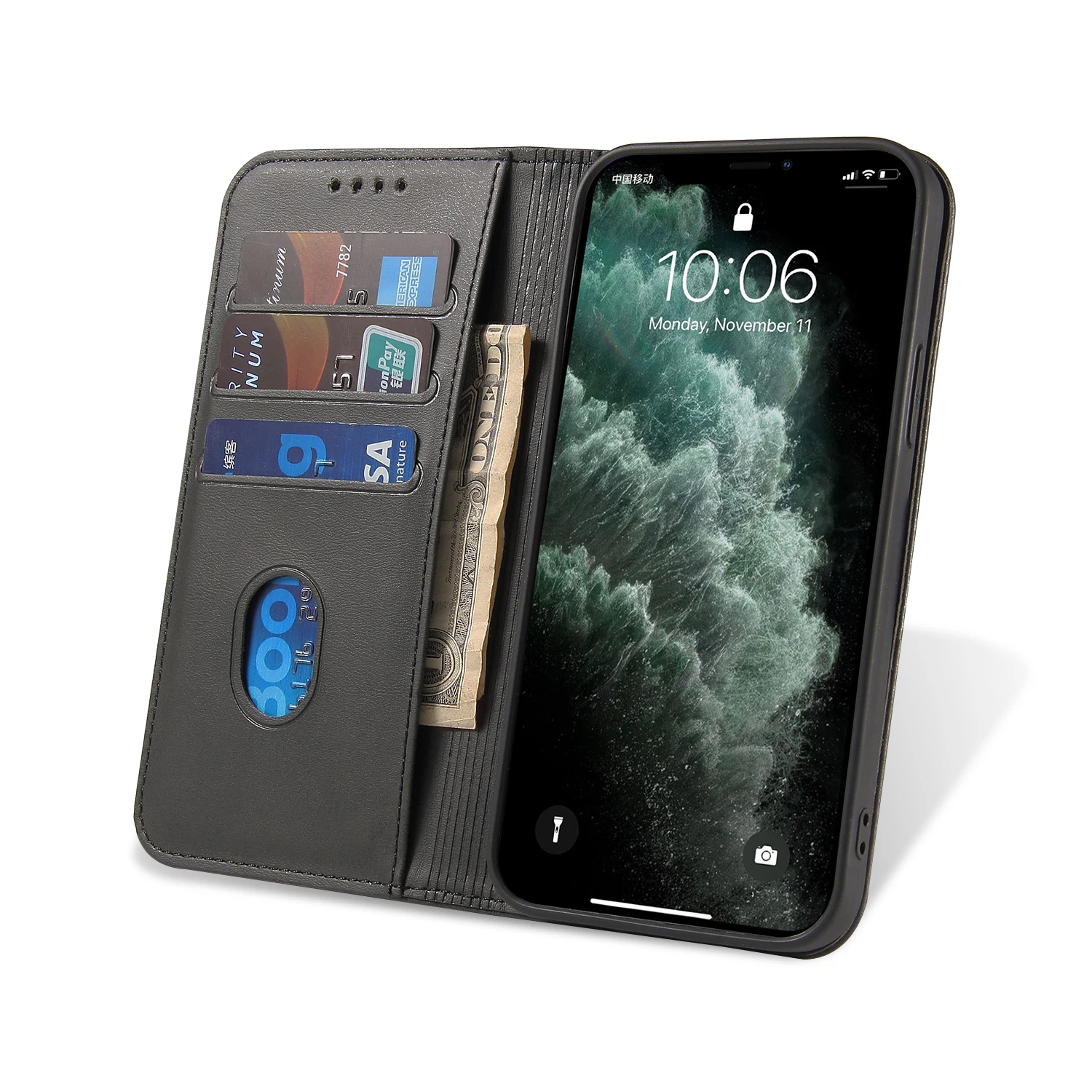 Роскошный чехол-кошелек с откидной крышкой для Huawei P50P40 P30 Pro P20 P Smart Plus Mate 40 30 20 10 Lite