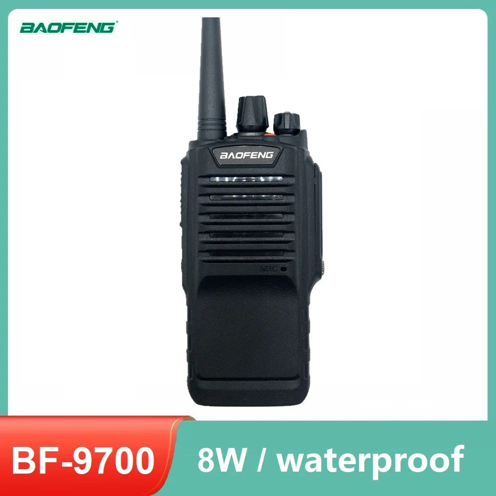Talki Walki 8W Baofeng BF-9700 Ham Radio Station UHF Waterproof Walkie Talkie Long Range Scanner Radio hf Transceiver 9700