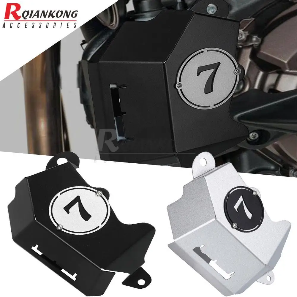 

For YAMAHA XSR 700 2015 2016 2017 XSR700 XTribute 2018 2019 2020 2021 Fluid Tank Guard Protective Billet Coolant Reservoir Cover