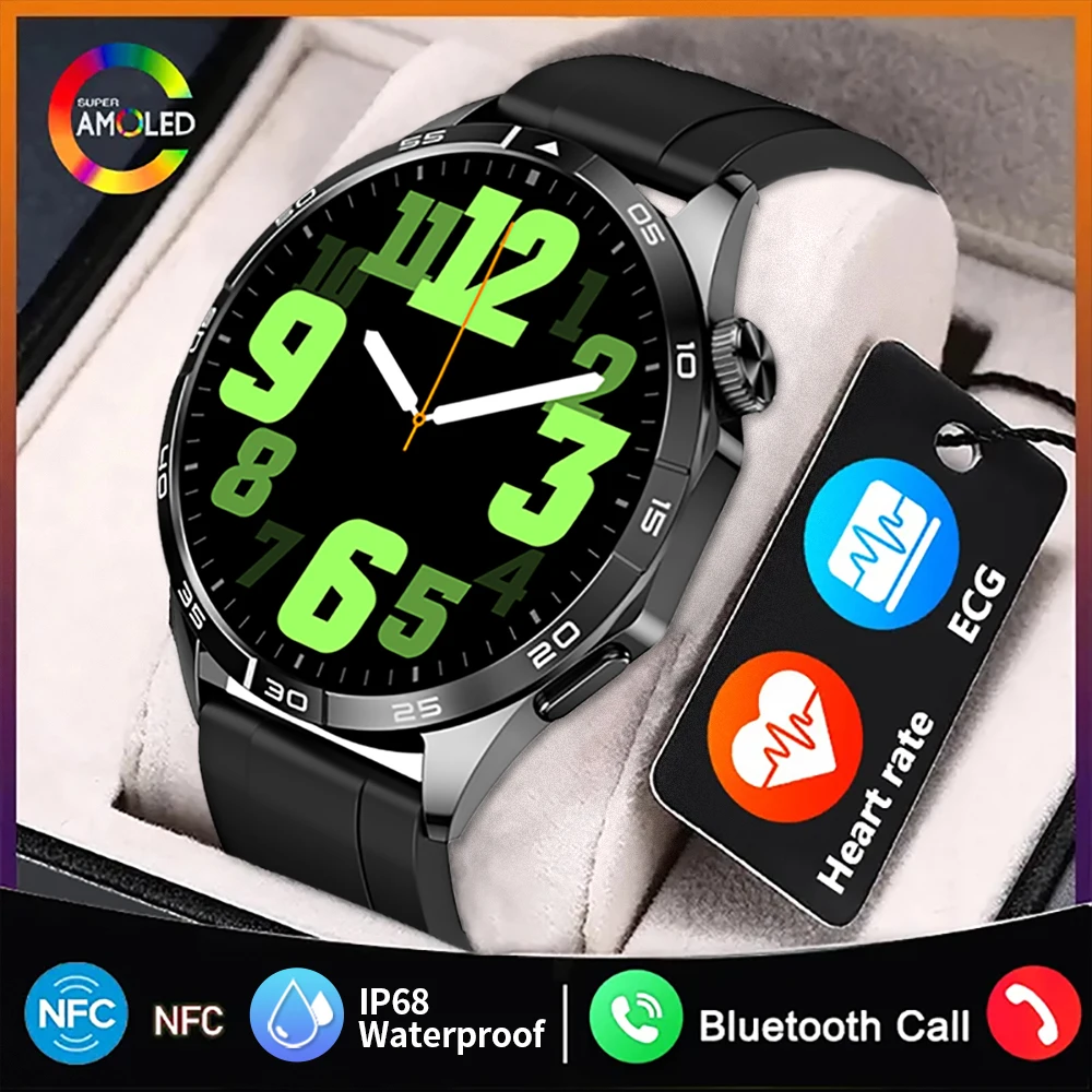 

Новинка 2023, мужские спортивные Смарт-часы для Huawei, монитор здоровья, женские часы с экраном 466*466 HD и Bluetooth