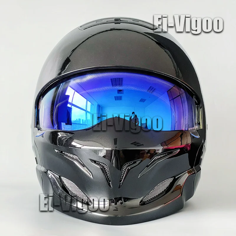 Шлем гоночный EXO-боевой винтажный мотоциклетный защитный шлем для мотокросса на