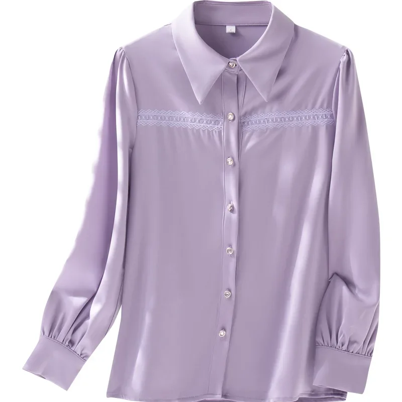 Новинка 2023 женская рубашка с длинным рукавом профессиональная облегающая