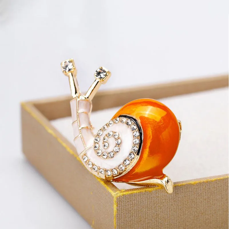 1 шт. по заводской цене милая картина со звеньями улитки значок на лацкан подходит