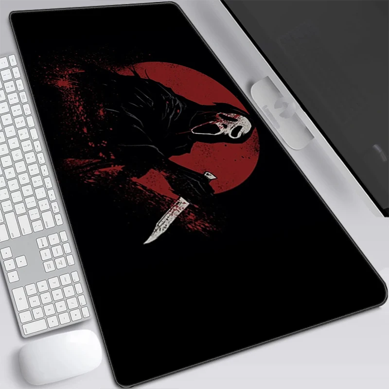 

Gaming Mouse Pad Mat Ghostface Anime Gamer Cabinet Keyboard Computer Accessories Mause Mousepad Pc Pads Laptops Extended Rubber