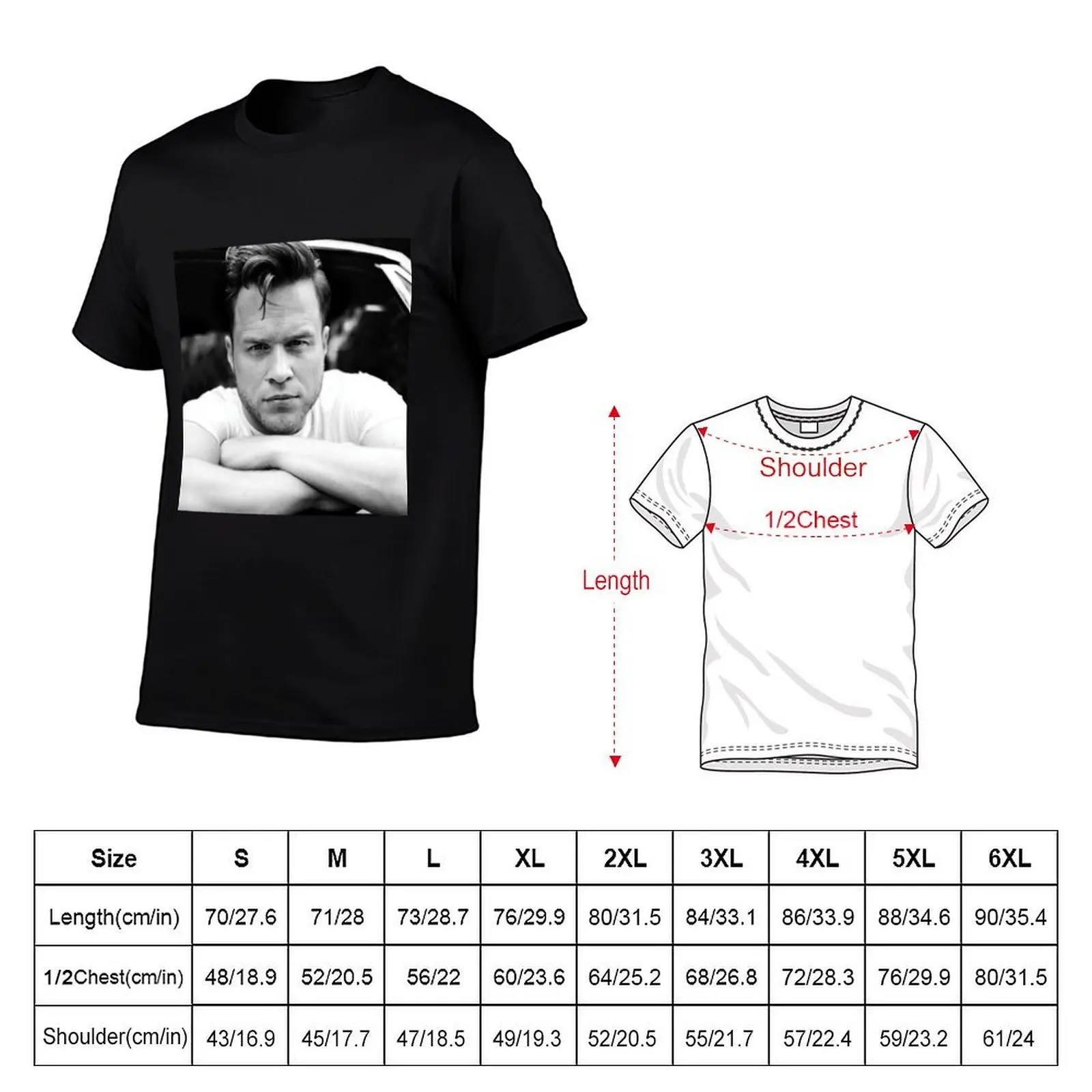 Футболка Olly Murs с модным графическим принтом для мужчин (art.: 3920dd070d3fe) - 3920dd070d3fe