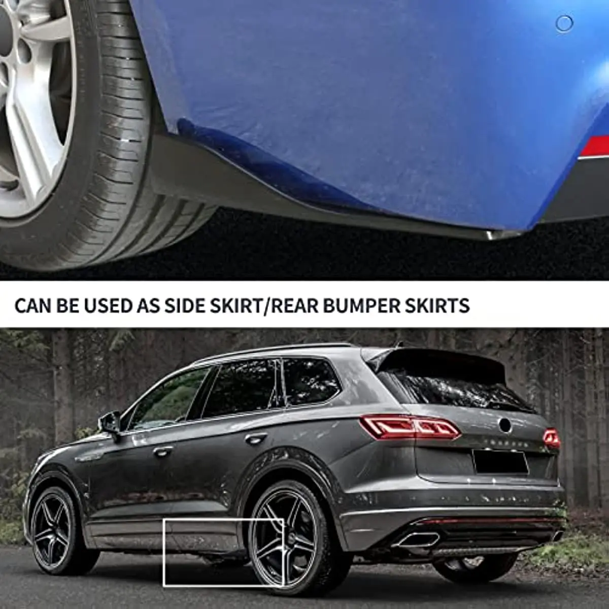 Юбка заднего бампера LAICY для Mazda 2 3 CX-3 CX-5 2019-2022