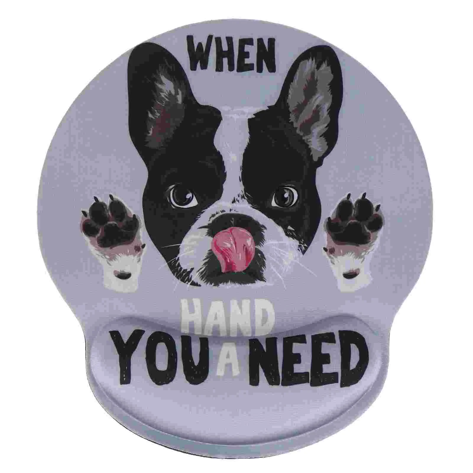 

1Pc Pad Decorative Dog Pattern Cartoon Wrist Rest Support Desk Mat Mat