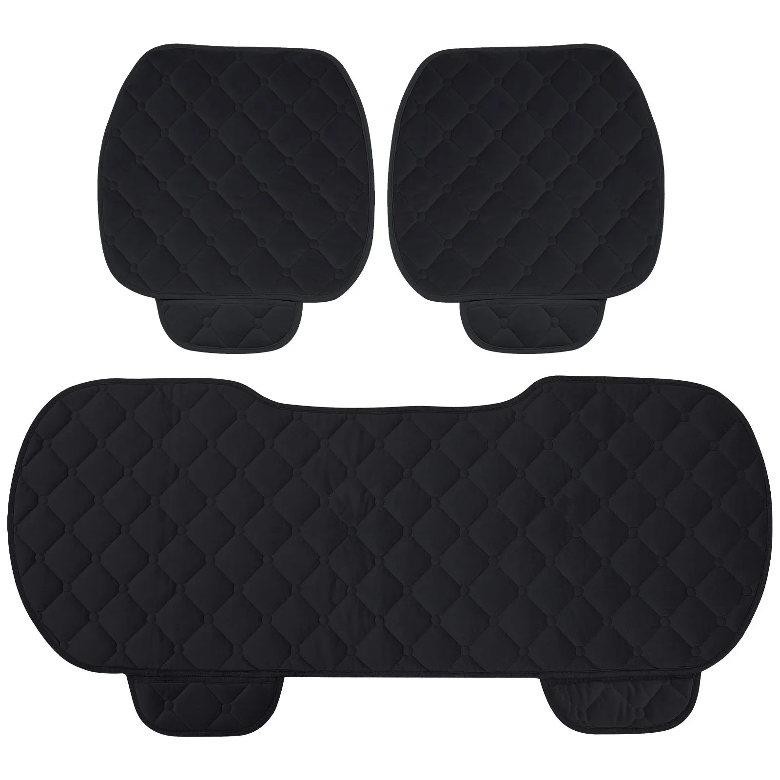 

Seat Cushion Winter Pad Car Insert Without Backrest Plush Mat Automotive Cushions