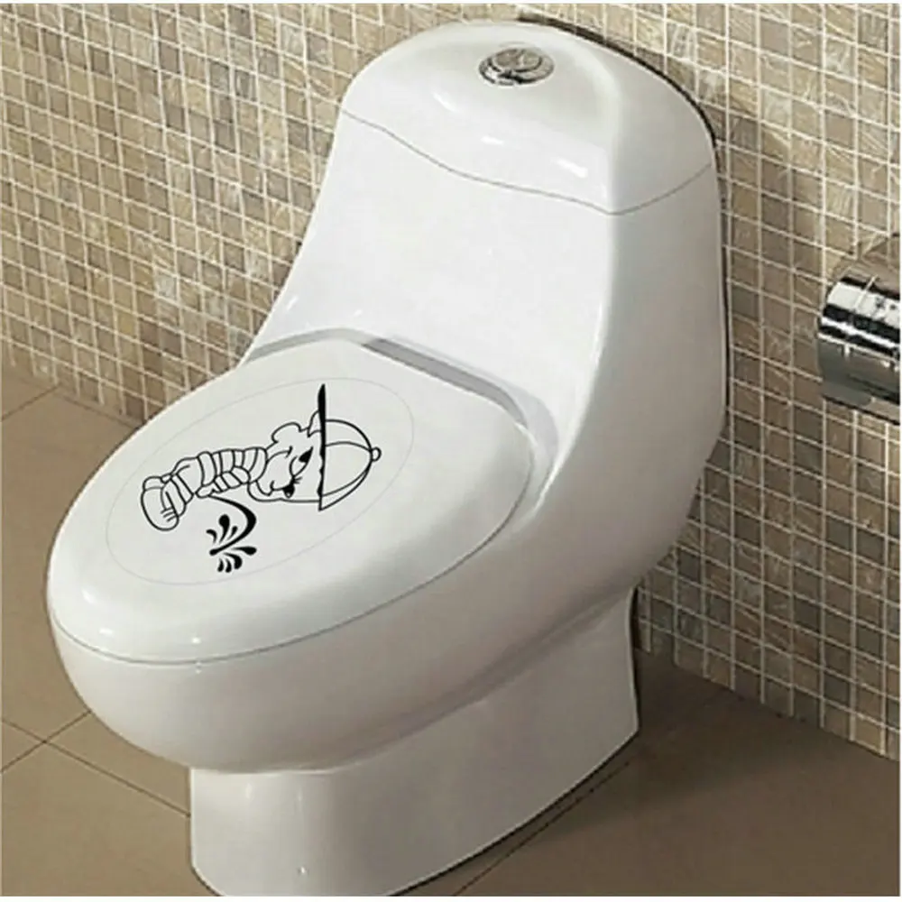 Бесплатная доставка наклейки для унитаза виниловые стен разборные