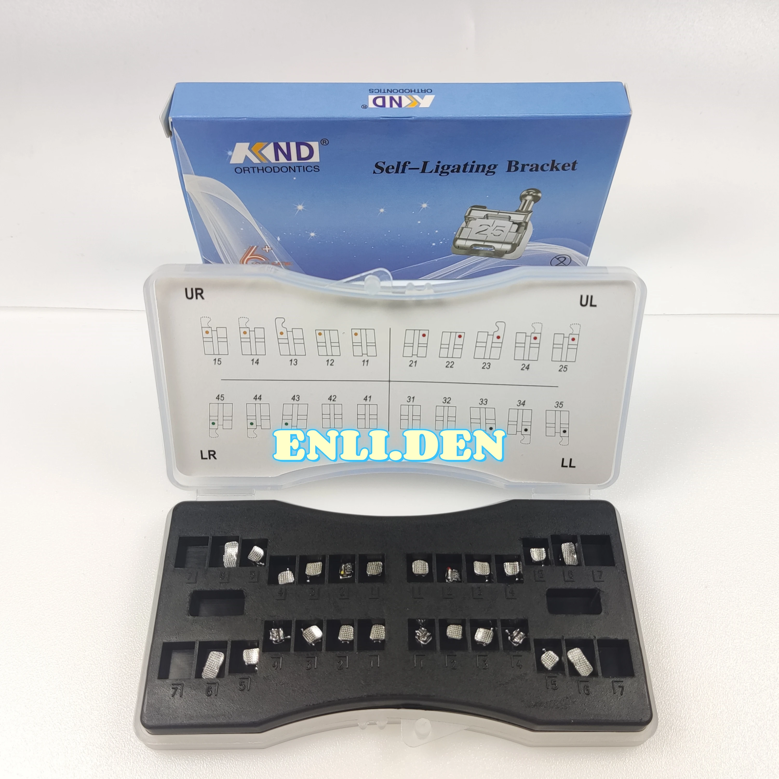 metalowy wspornik samolotujący aparat dentystyczny Ultra Mini 1 95 мм ортодонтичний кронштейн для самолігации