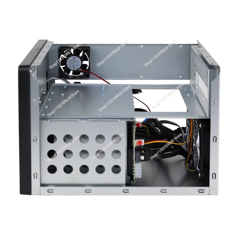 8-дисковый корпус NAS Сервер хранения USB3.0 Основная плата Micro ATX Блок питания 1U