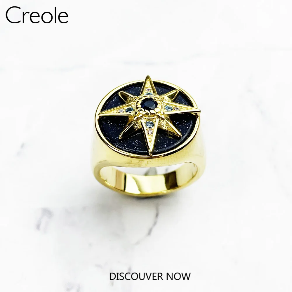 

Женское золотое кольцо с ярким цирконием, серебро 2022 пробы