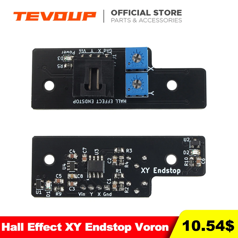 TEVOUP 3D Printer Accessories 1set Voron 2.4 Hall Effect XY Endstop High Quality Limit Switch For X/Y Axis Free Shopping loading=lazy