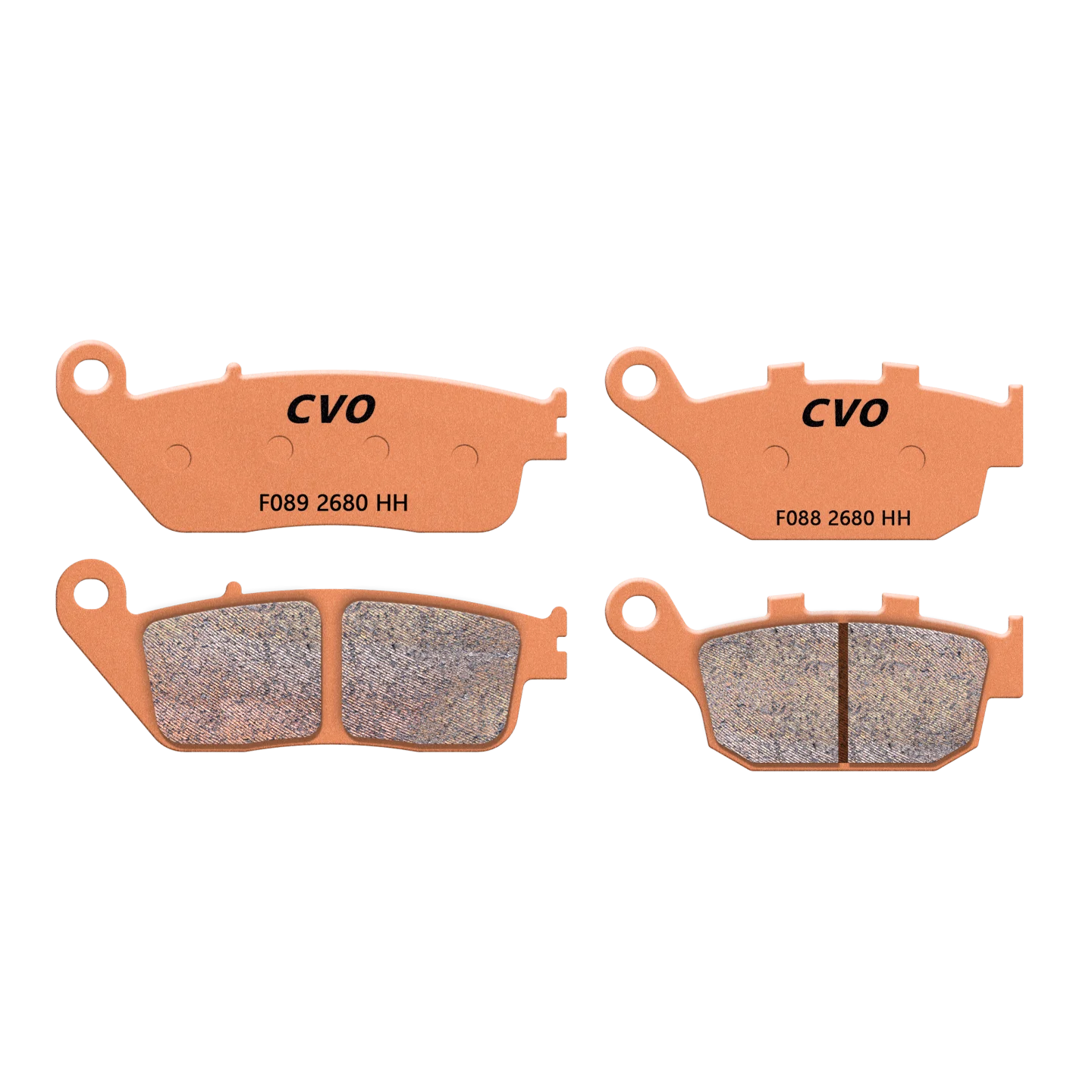 Фото Тормозные колодки для мотоциклов HAOJUE SUZUKI GSX250R-A/GW250-S/DL250/GZS150/DR300/TR300, всепогодные дисковые тормозные колодки. №4