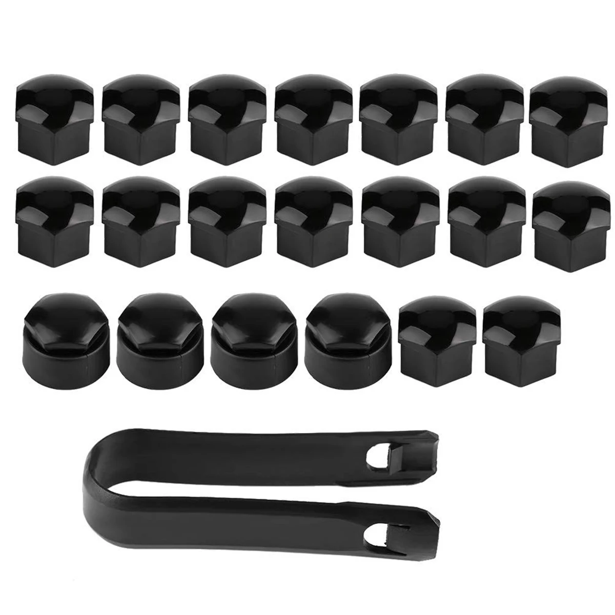 20 шт. автомобильные колесные гайки, крышки болтов с инструментом для снятия Audi A6 A7 A8 R8 Q2 Q3 Q5, защитные болты ступицы автомобиля, аксессуары