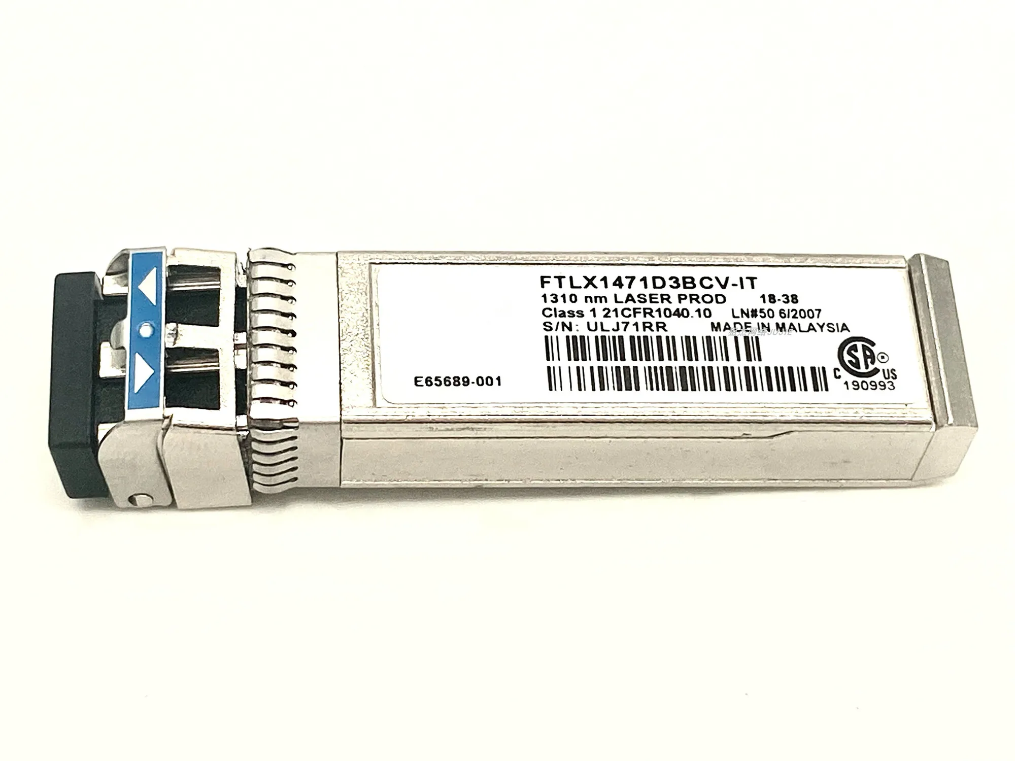 inte-l 10gb sfp Single mode/FTLX1471D3BCV-IT/E65689-001/E10GSFPLR/SFP 10G 10KM 1310nm/10g fiber optical network card module