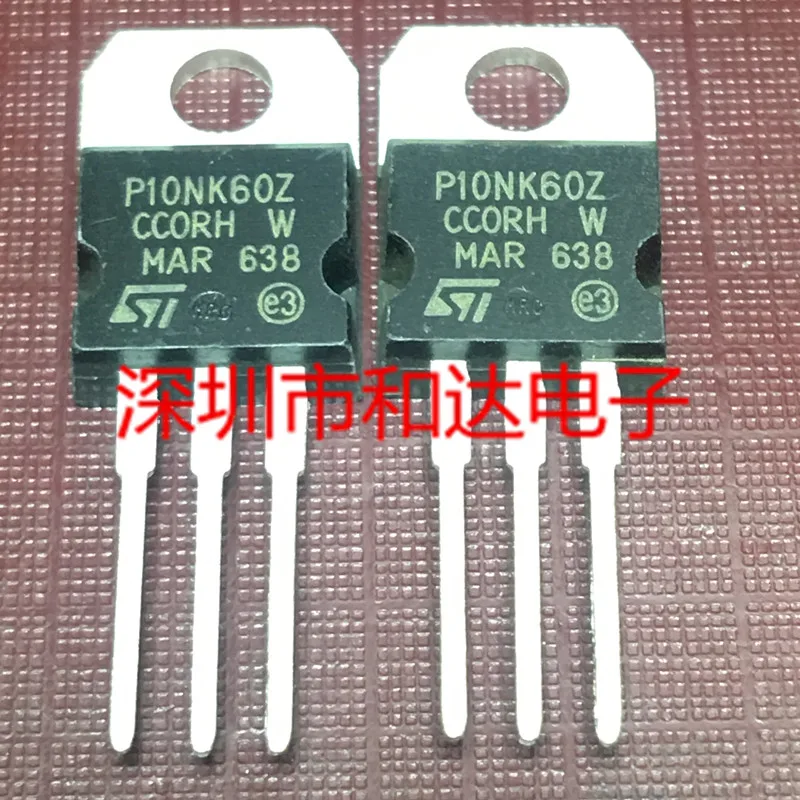 

5PCS-10PCS P10NK60Z STP10NK60Z TO-220 600V 10A ORIGINAL STOCK NEW