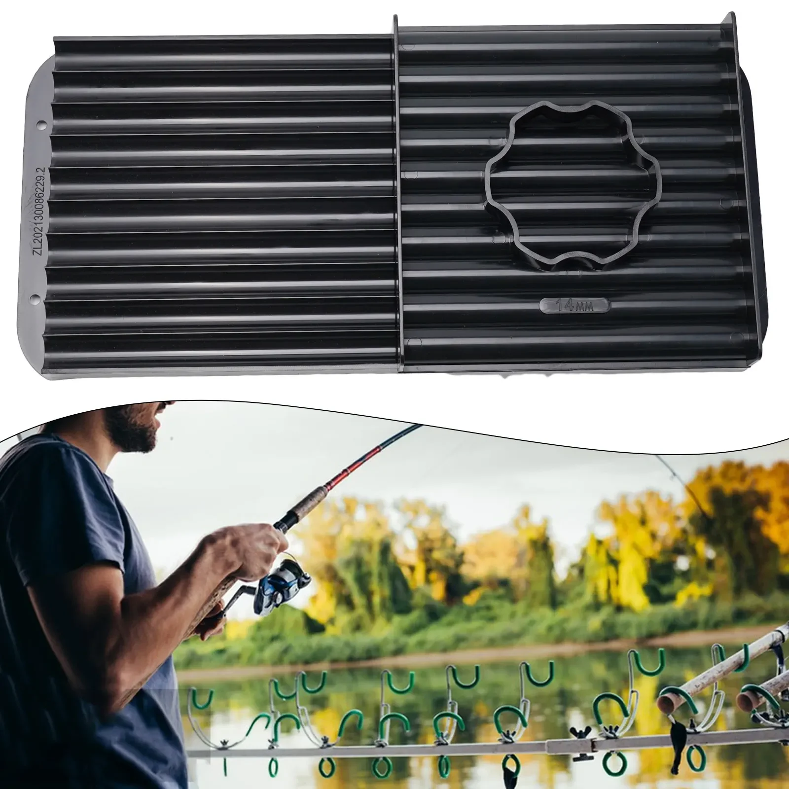 Baitmaker Boilies Rolling Table Рыбалка на открытом воздухе Аксессуары из АБС-пластика Черный