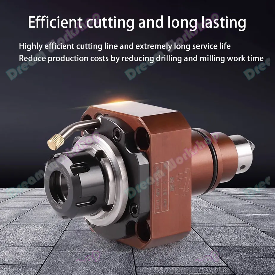 Фото Cnc Bmt40/Bmt45/Bmt55 Силовая турель Инструмент Токарная и фрезерная головка X Радиальная ось Z 0 °   90 °   12-станционная кровать для инструментов №2