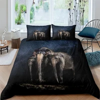 elephant duvet cover set 3d animal decorative bedding set 3d bettw%c3%a4sche set for kids girls housse de couette 135x200cm