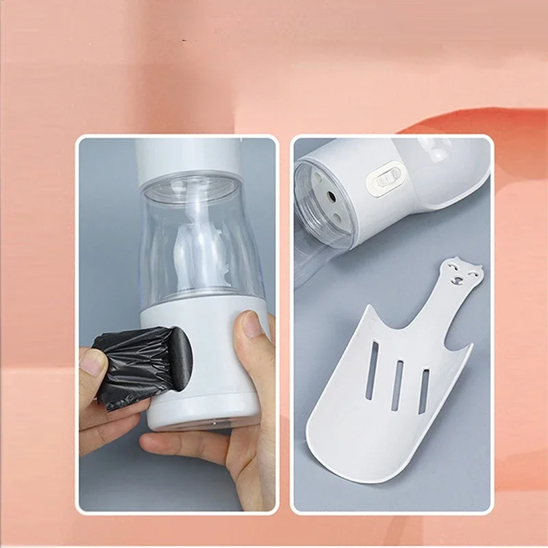 Переносная бутылка для воды домашних животных многофункциональная миска собак