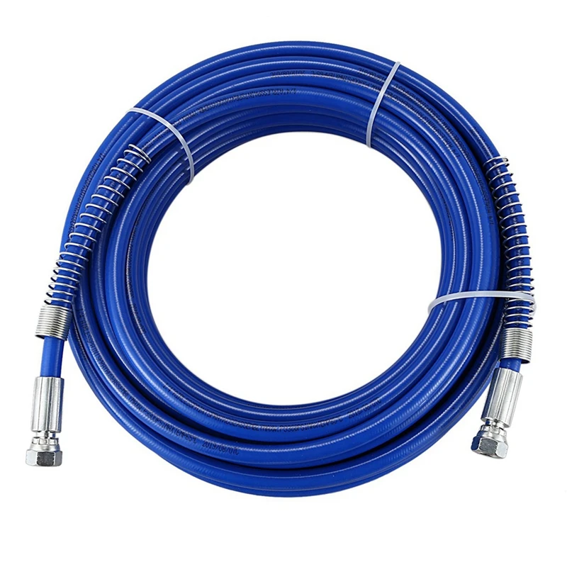

3Pcs 15M Spray Hose Airless Paint Hose 1/4 Inch Airless Sprayer 3600 PSI High Pressure Fiber Pipe