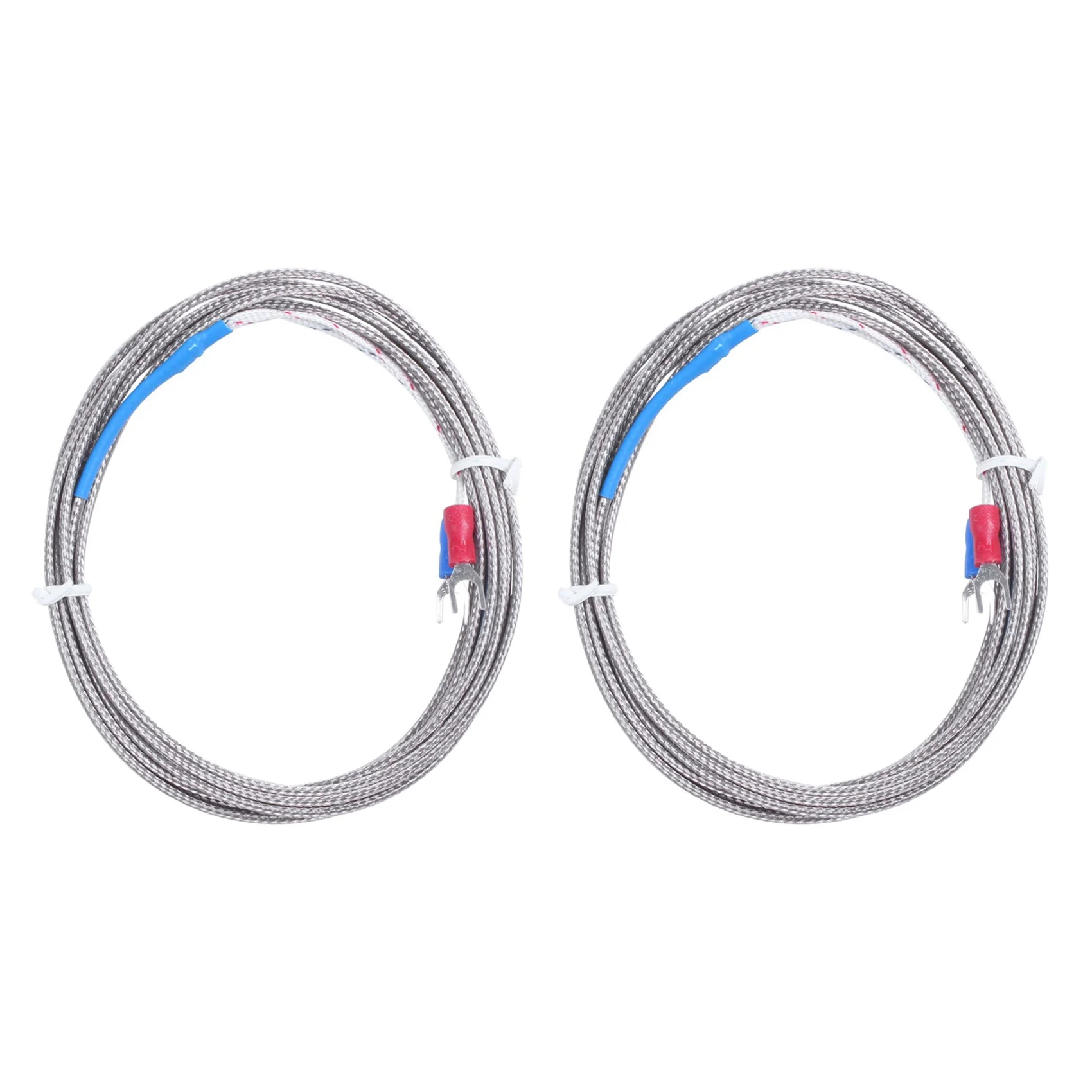 

2 шт., датчик температуры термопары типа K, 9 Х5 мм, 2 м, 6,6 футов