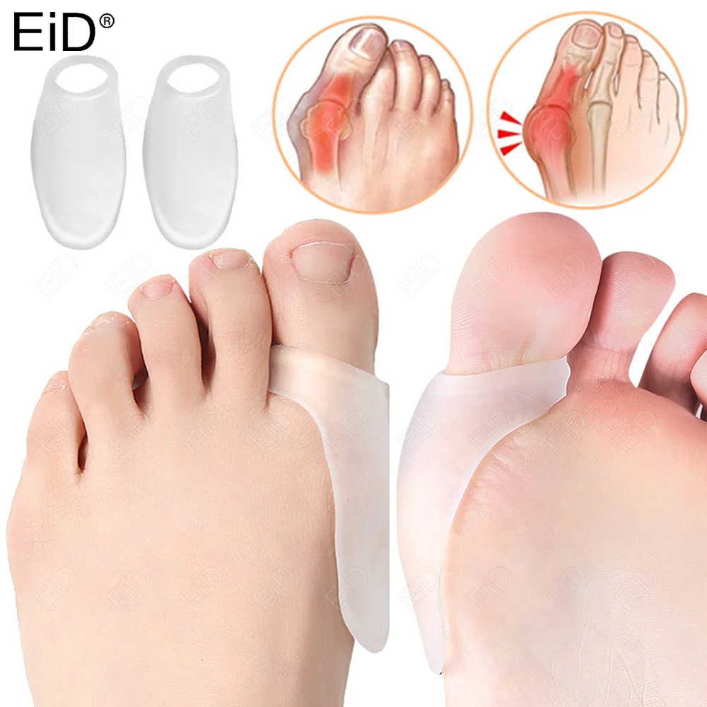 

EiD Silicone Toe Bunion Corrector Toe Separator Bunions Toe Corrector Valgus For Toe Finger Separator Hallux Valgus Corrector