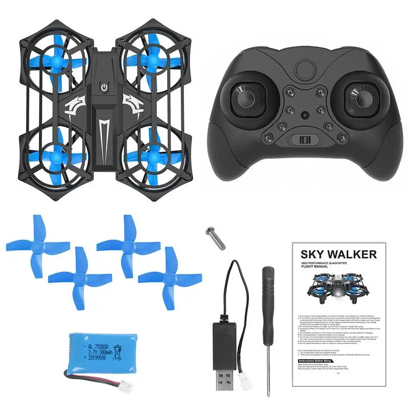 

Mini RC Drone Profissional Quadcopter Drone With Altitude Hold / Headless Mode / 3D Flip / 3 Speed Adjustment For Kids Gift