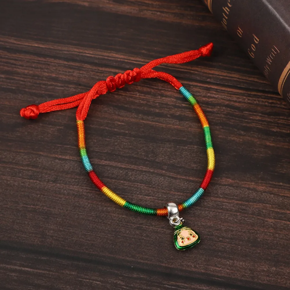 Фестивальный браслет Дракон Лодка в китайском стиле подвеска Zongzi этнические