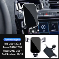 car mobile phone mounts for volkswagen vw polo passat tiguan golf sportsvan 2013 2014 2016 2018 car accessories