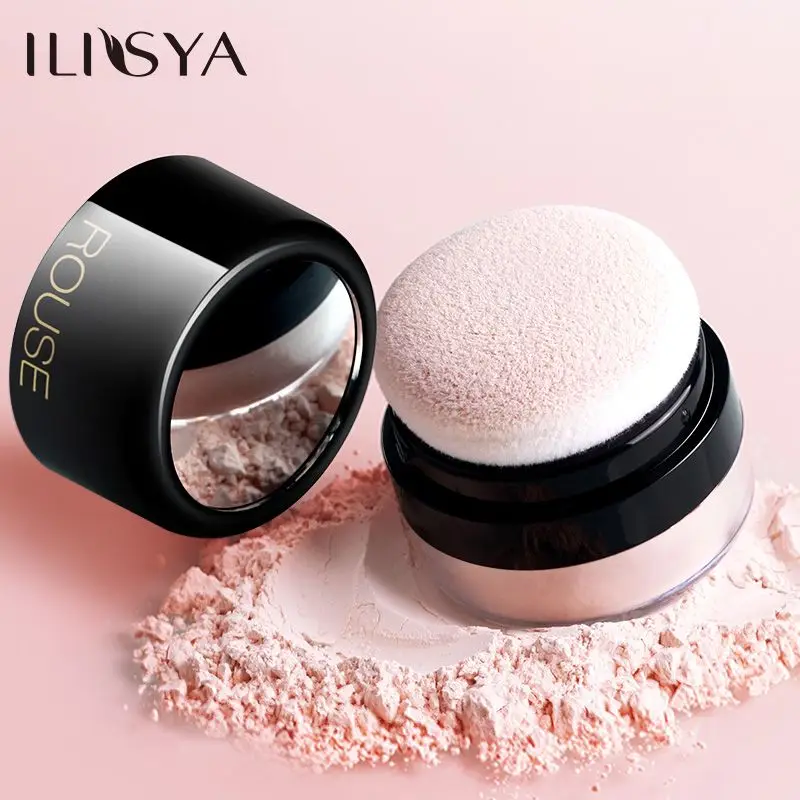 Фото ILISYA Loose Setting Oil Control, сохранение макияжа, матовая медовая пудра Good Night, прочная, натуральная, водонепроницаемая, устойчивая к поту №4
