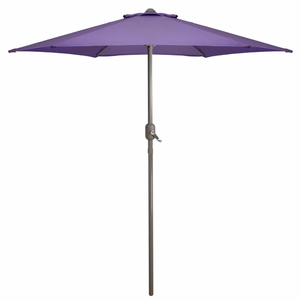 

Northlight 6.5 ft. Outdoor Patio Market Umbrella with Hand Crank