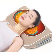 hot home cervical spine massager timing massage pillow multifunctional whole body electric kneading massager body pillow