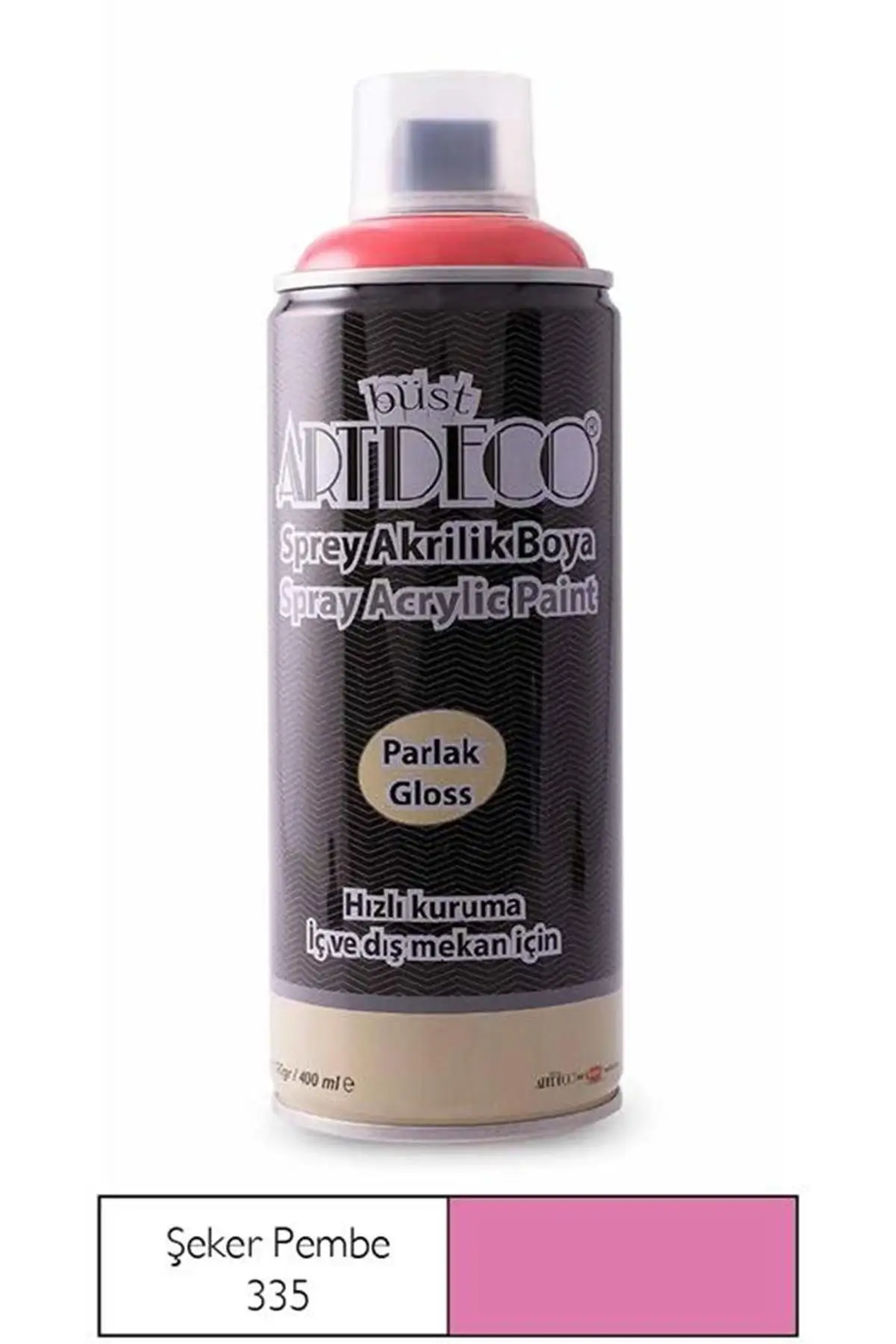 

Бренд: Fanart-Artdeco спрей акриловая краска 400 мл VE. Розовый 335 Категория: акриловая краска