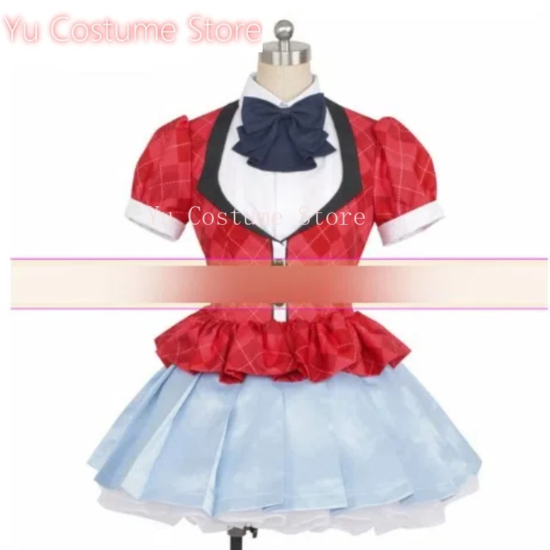 Zombie Land Saga Minamoto Sakura Nikaido Saki Mizuno Ai Konno Junko Косплей Костюм Cos Game Аниме Вечеринка