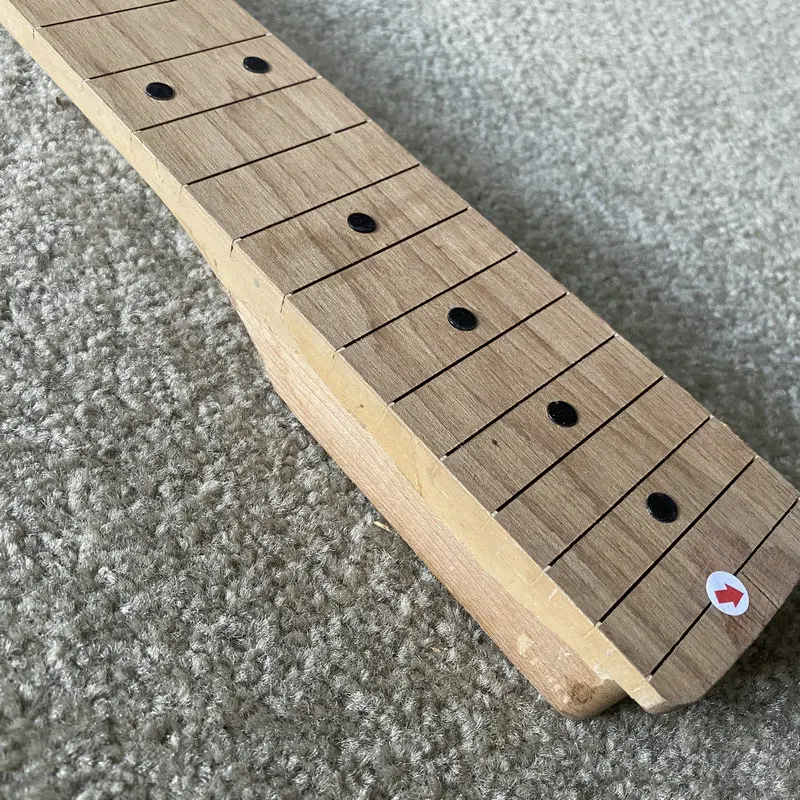 IN953 натуральный жареный клен для 6-струнной грифа электрогитары без ладов