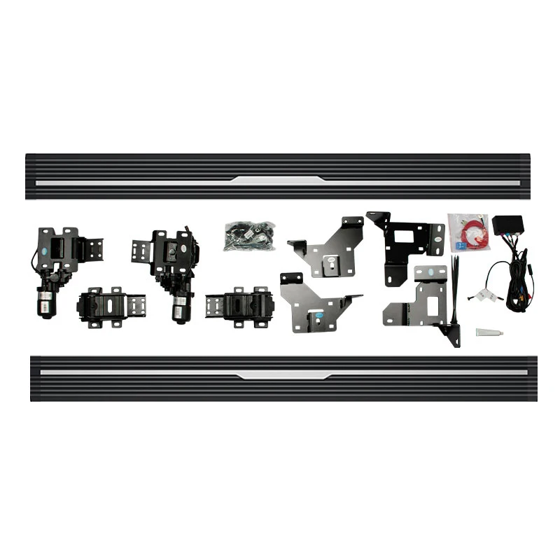 Заводская электрическая боковая ступенька из алюминиевого сплава с защитой от