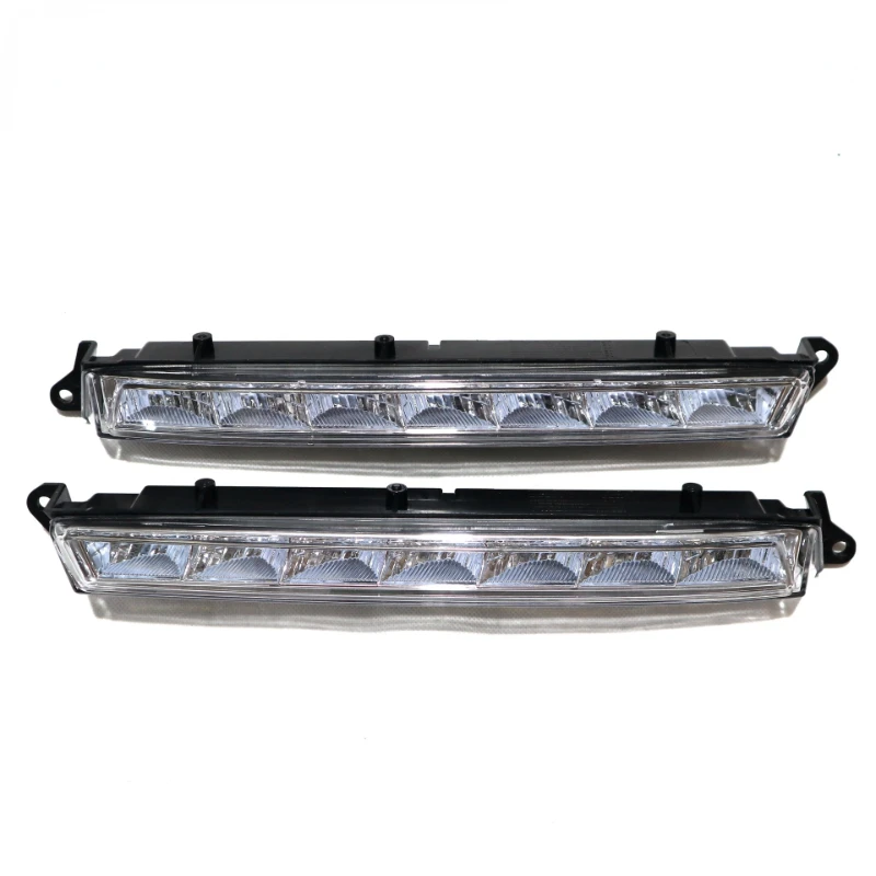 

2Pcs Front LED DRL Daytime Running Fog Light Lamp For Mercedes Benz X164 X166 GL-Class W164 GL320 GL35 1649060351 1649060451
